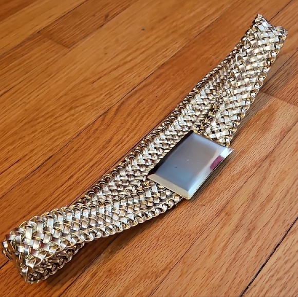 Gold Woven Belt - Picture 1 of 6